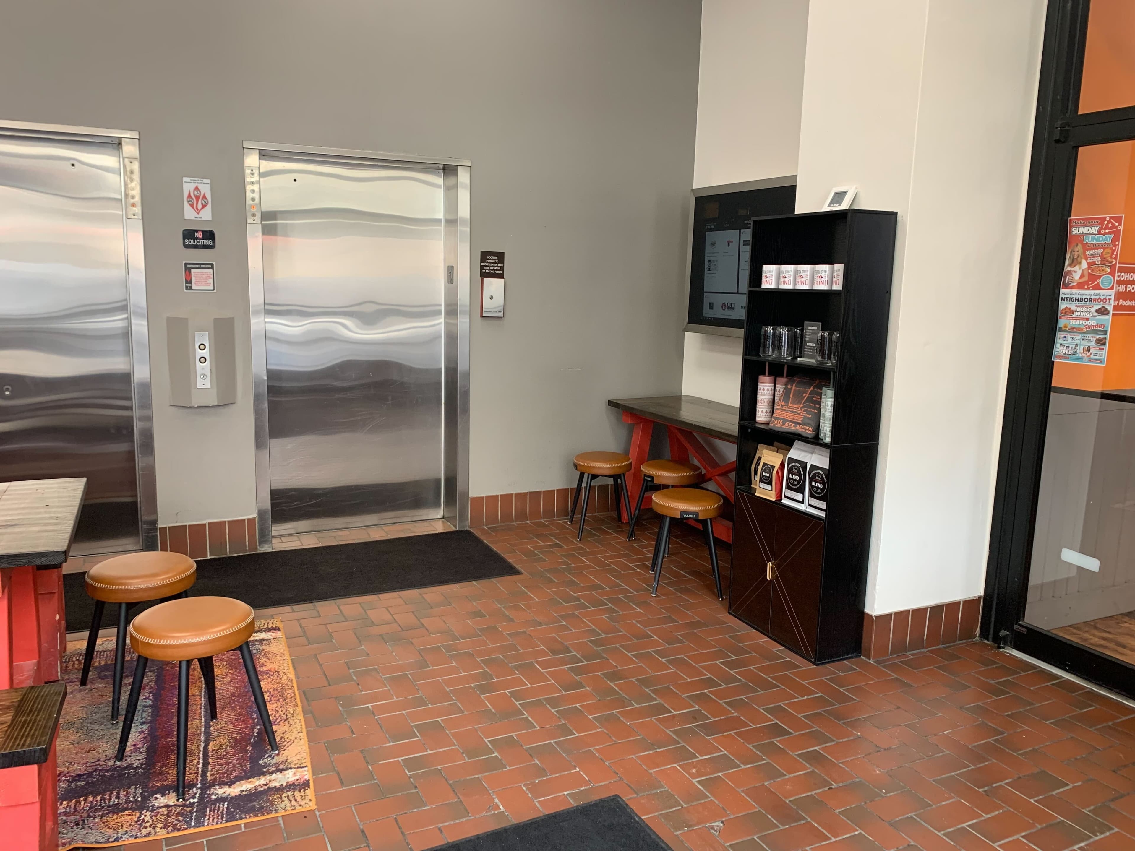 Georgia Street Grind lobby seating